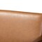 Baxton Studio Bianca Mid-Century Modern Walnut Brown Finished Wood and Tan Faux Leather Effect Loveseat 190-11393-ZORO - alternate 5